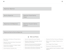 Tablet Screenshot of myanmar-image.com